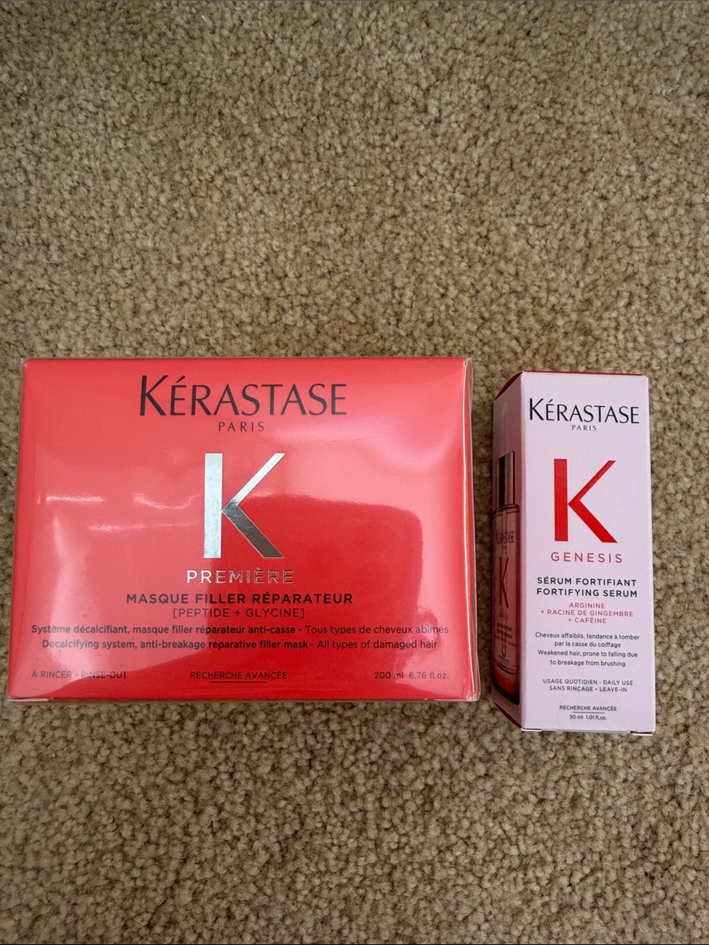 Kerastase Red Première Masque & Genesis Serum Duo